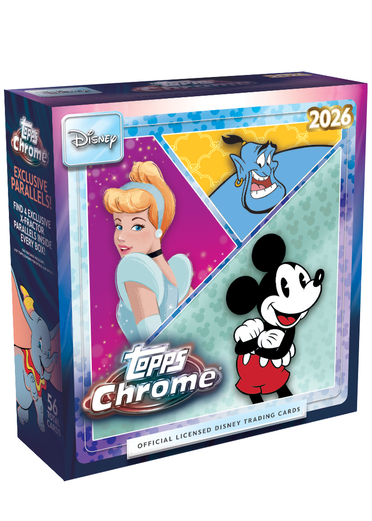 2026 Topps Chrome Disney Mega Box sealed box