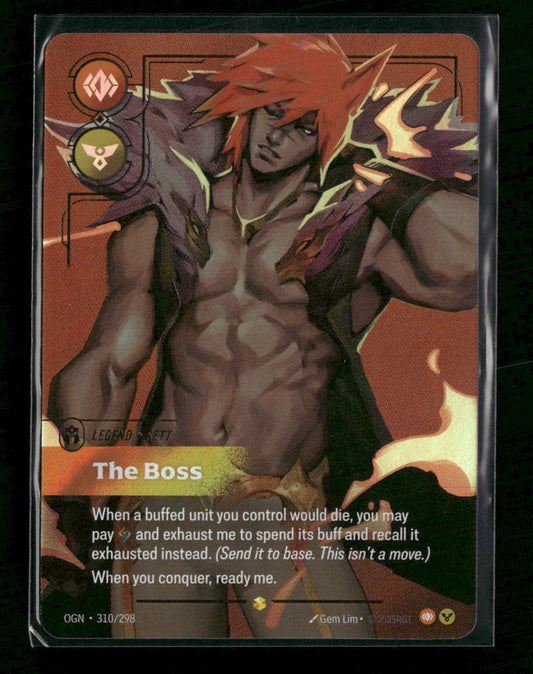 The Boss #310/298 Legendary - Riftbound Origins