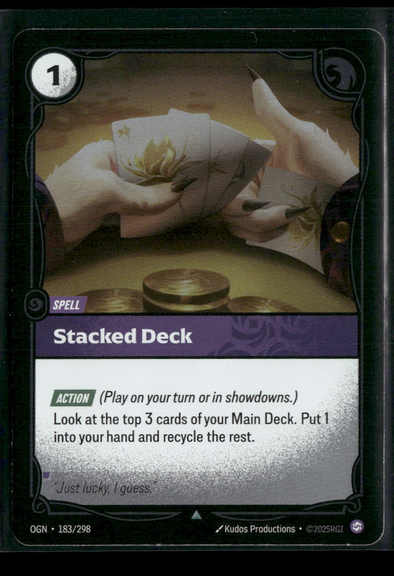 Stacked Deck #183/298 Foil - Riftbound Origins