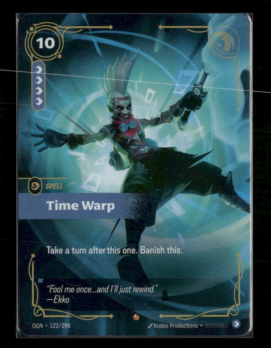 Time Warp #122/298 Epic - Riftbound Origins