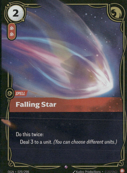 Falling Star #29/298 - Riftbound Origins