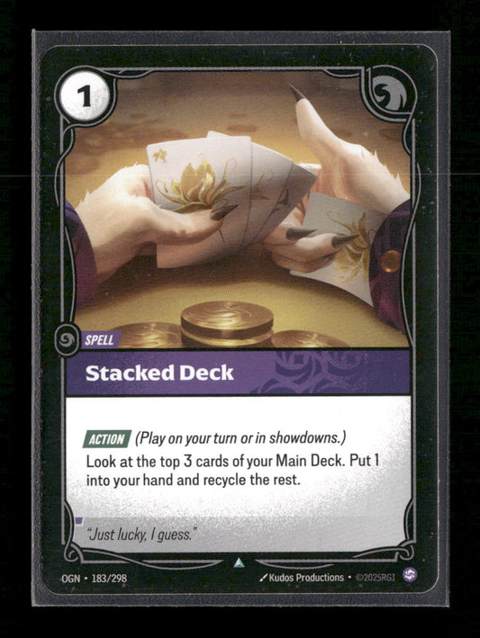 Stacked Deck #183/298 - Riftbound Origins