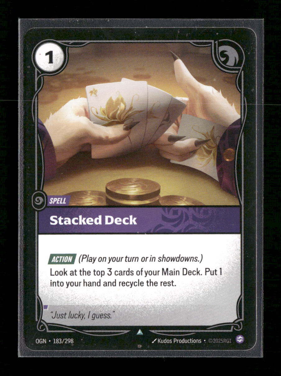 Stacked Deck #183/298 - Riftbound Origins