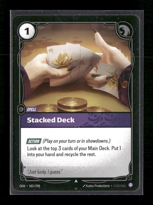 Stacked Deck #183/298 - Riftbound Origins
