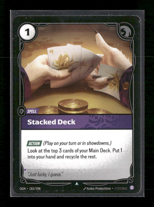 Stacked Deck #183/298 - Riftbound Origins