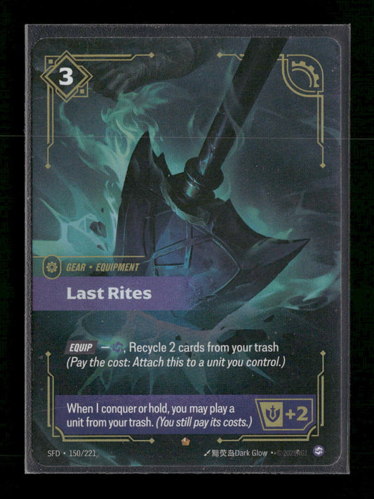 Last Rites #150/221 - Riftbound Spiritforged