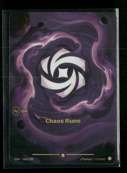 Chaos Rune #166a/298 - Riftbound Origins