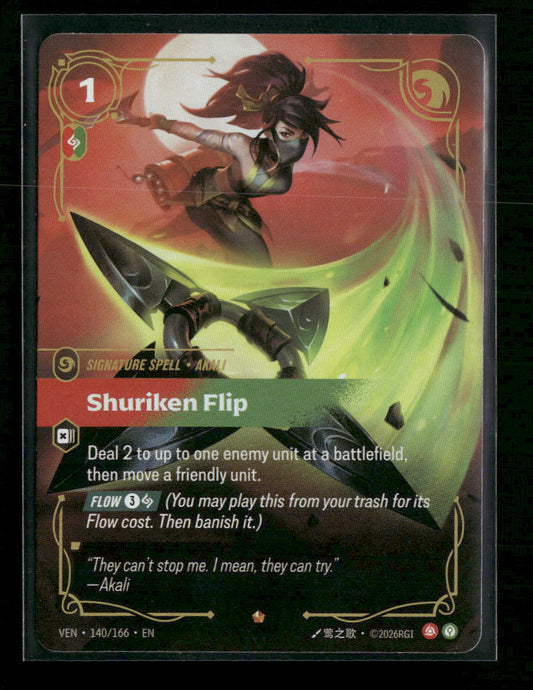 Shuriken Flip #140/166 - Riftbound