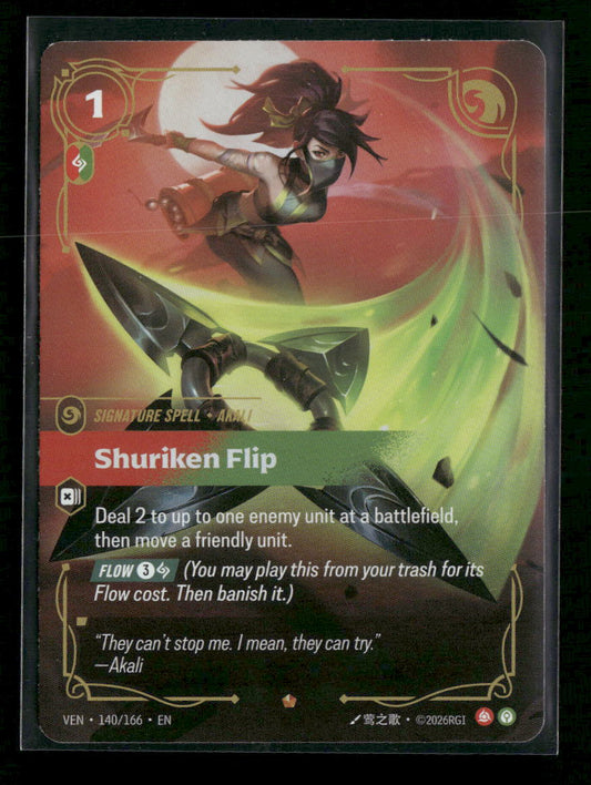 Shuriken Flip #140/166 - Riftbound