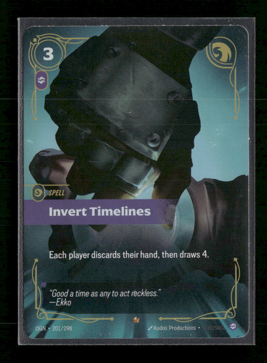 Invert Timelines #201/298 Rare - Riftbound Origins
