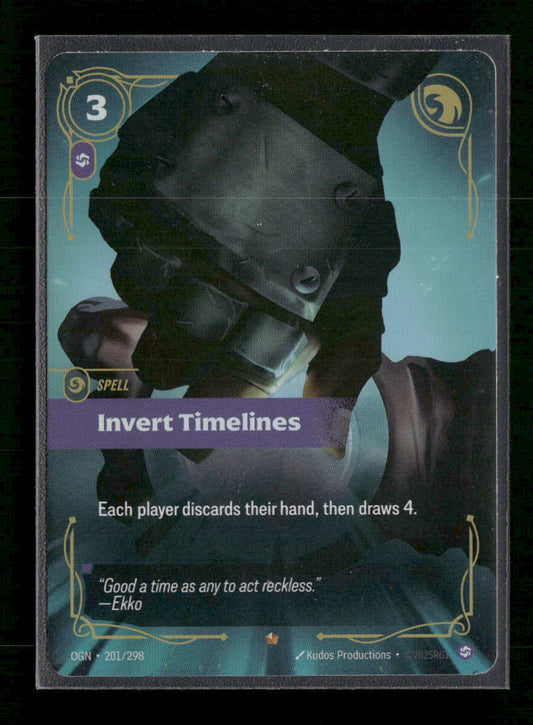 Invert Timelines #201/298 Rare - Riftbound Origins