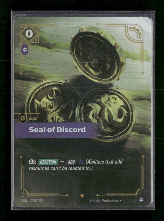 Seal of Discord #204/298 - Riftbound Origins