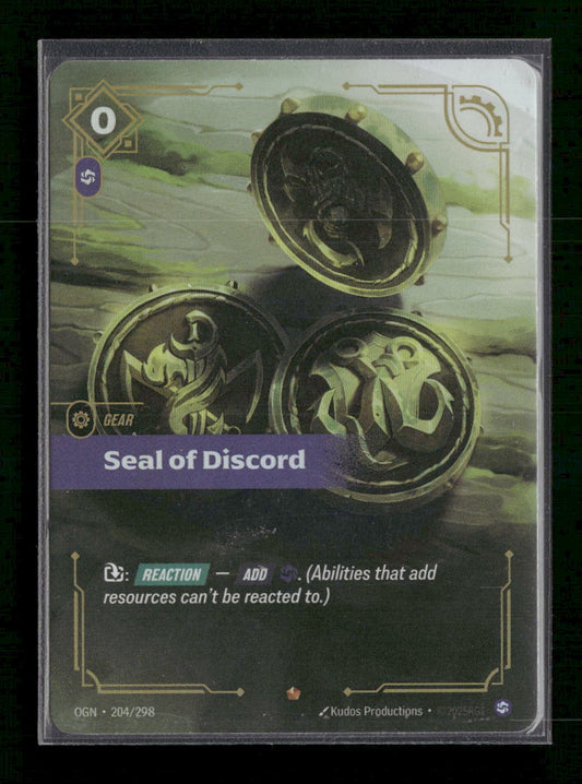 Seal of Discord #204/298 - Riftbound Origins