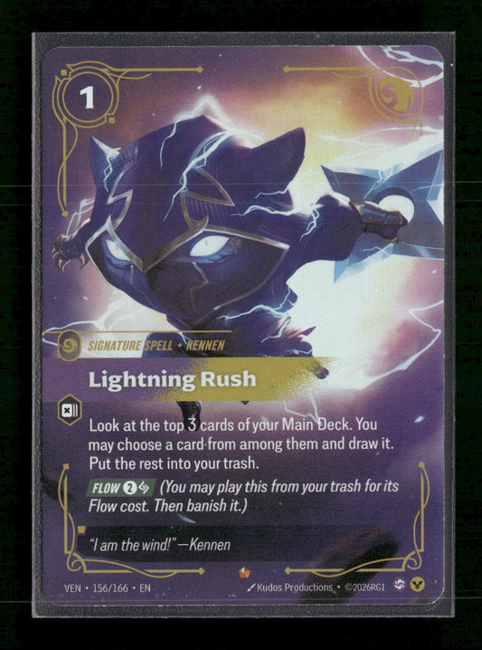 Lightning Rush #156/166 Unknown - Riftbound