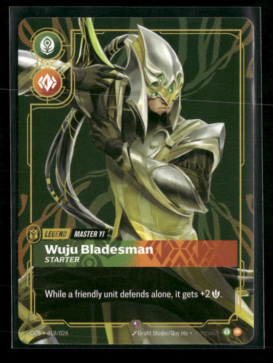 Master Yi - Wuju Bladesman (Starter) #19/24 - Riftbound