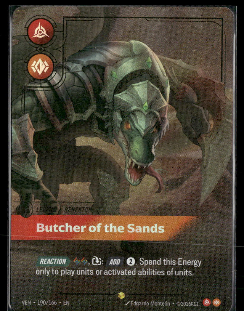 Butcher of the Sands #190/166 Legendary - Riftbound
