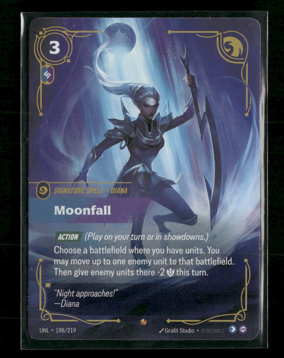 Moonfall #198/219 Foil Epic - Riftbound Unleashed