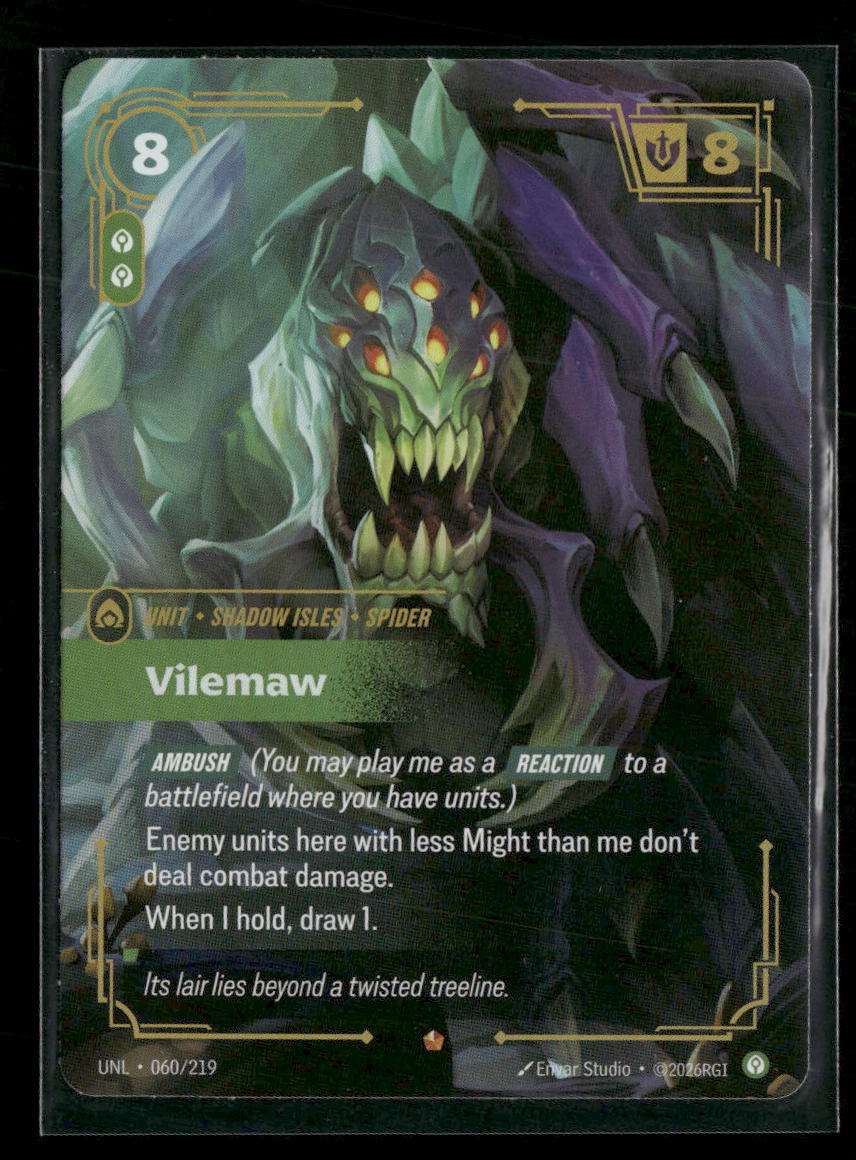 Vilemaw #60/219 Foil Epic - Riftbound Unleashed