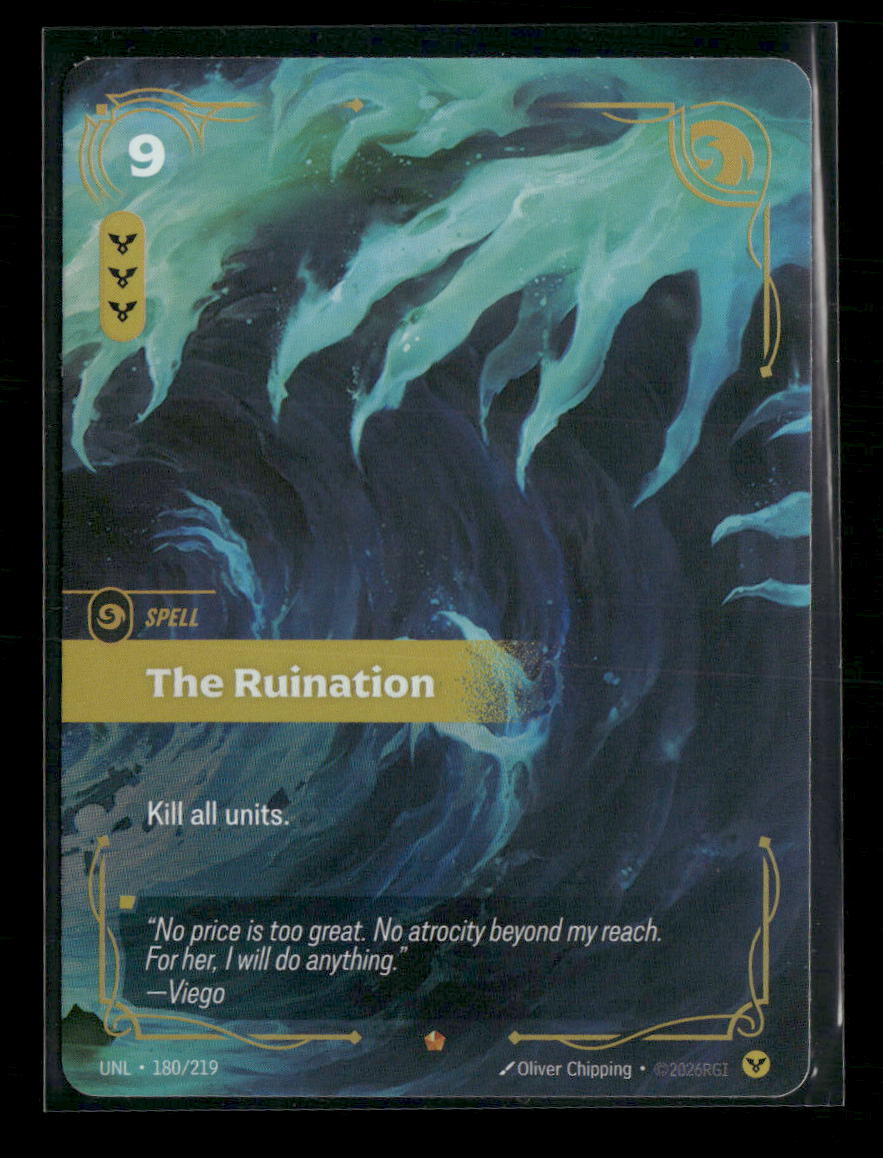 The Ruination #180/219 Foil Epic - Riftbound Unleashed