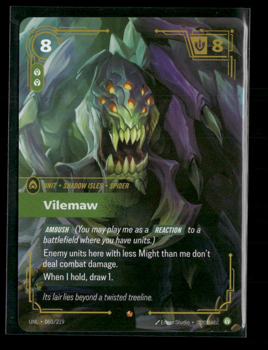 Vilemaw #60/219 Foil Epic - Riftbound Unleashed
