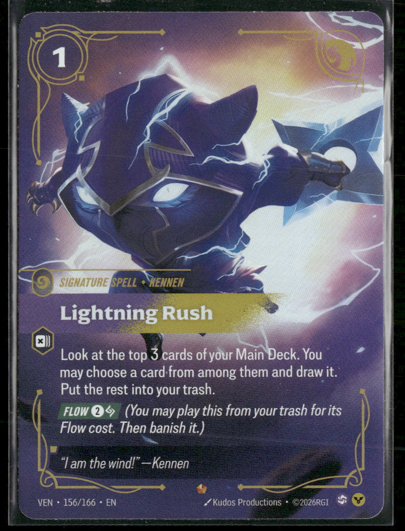Lightning Rush #156/166 Rare - Riftbound