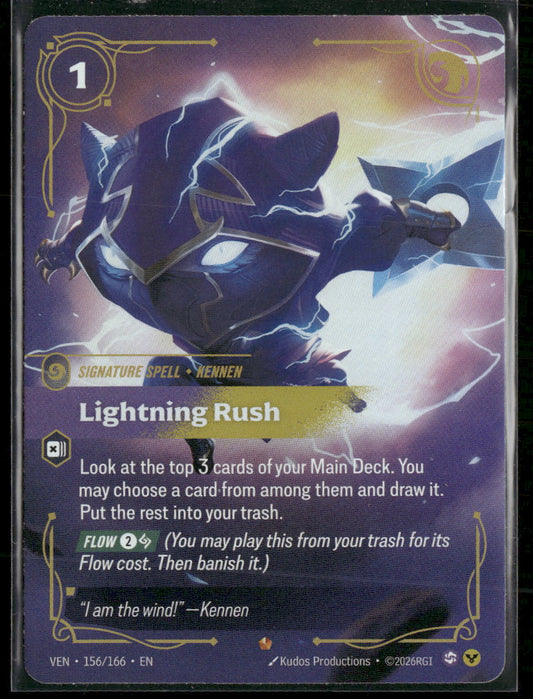 Lightning Rush #156/166 Rare - Riftbound