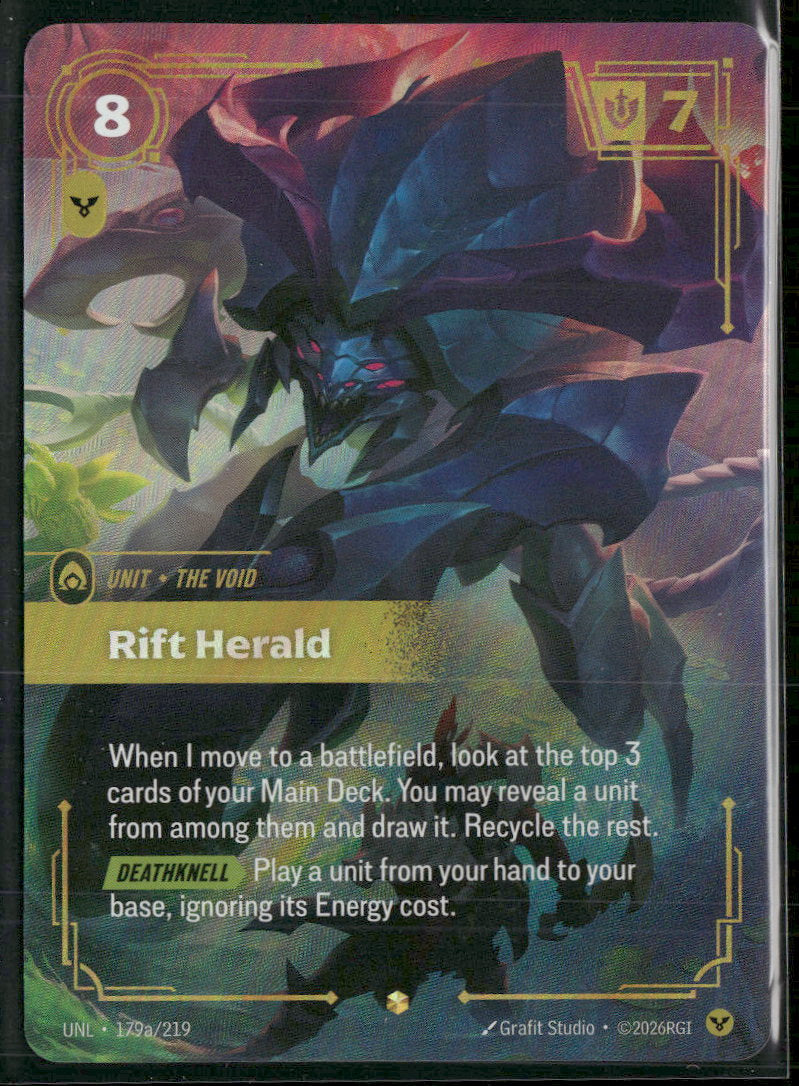 Rift Herald #179a/219 Legendary - Riftbound