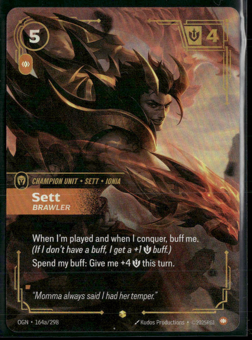 Sett #164a/298 Legendary - Riftbound Origins