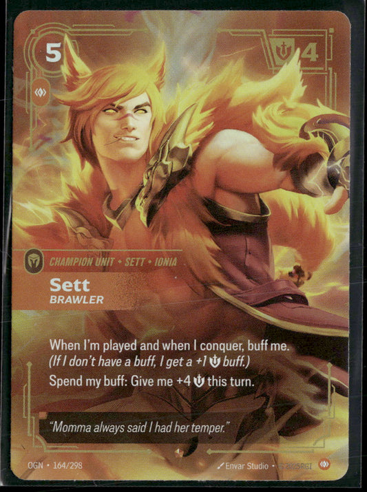 Sett #164/298 Legendary - Riftbound Origins