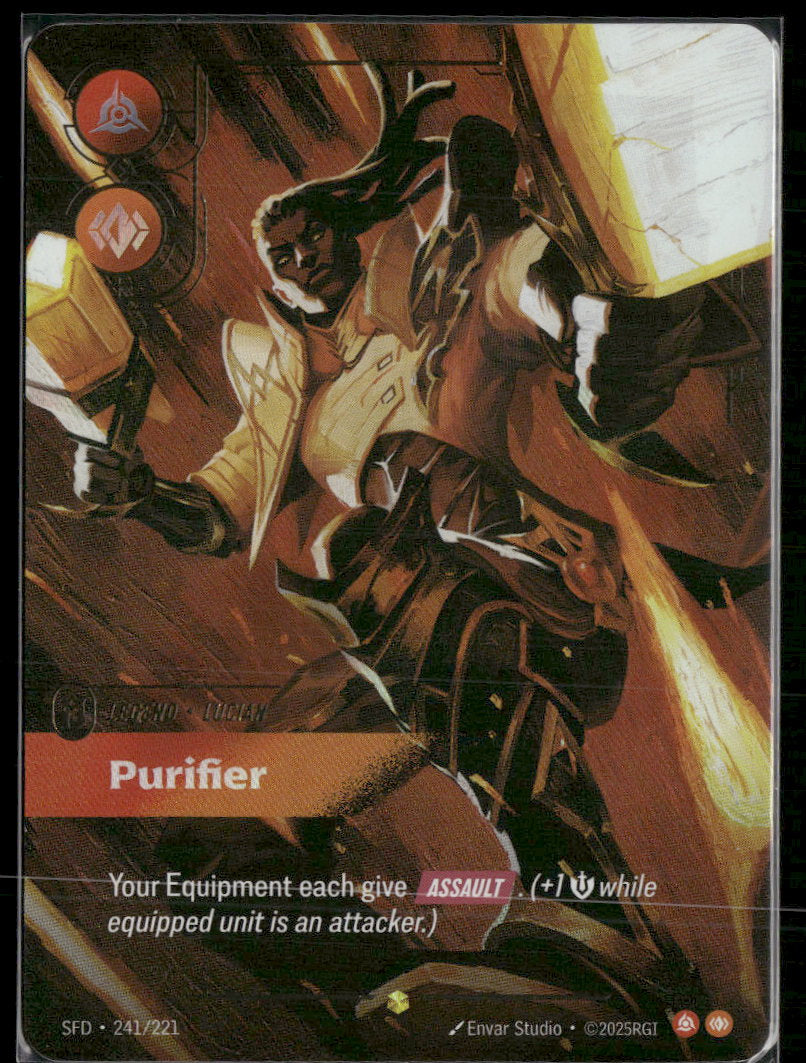 Purifier #241/221 Legendary - Riftbound Spiritforged