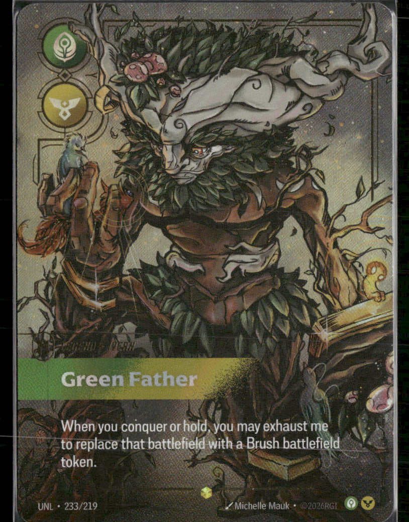 Green Father #233/219 Legendary - Riftbound