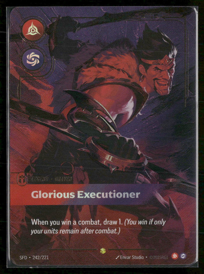 Glorious Executioner #242/221 Mythic - Riftbound Spiritforged