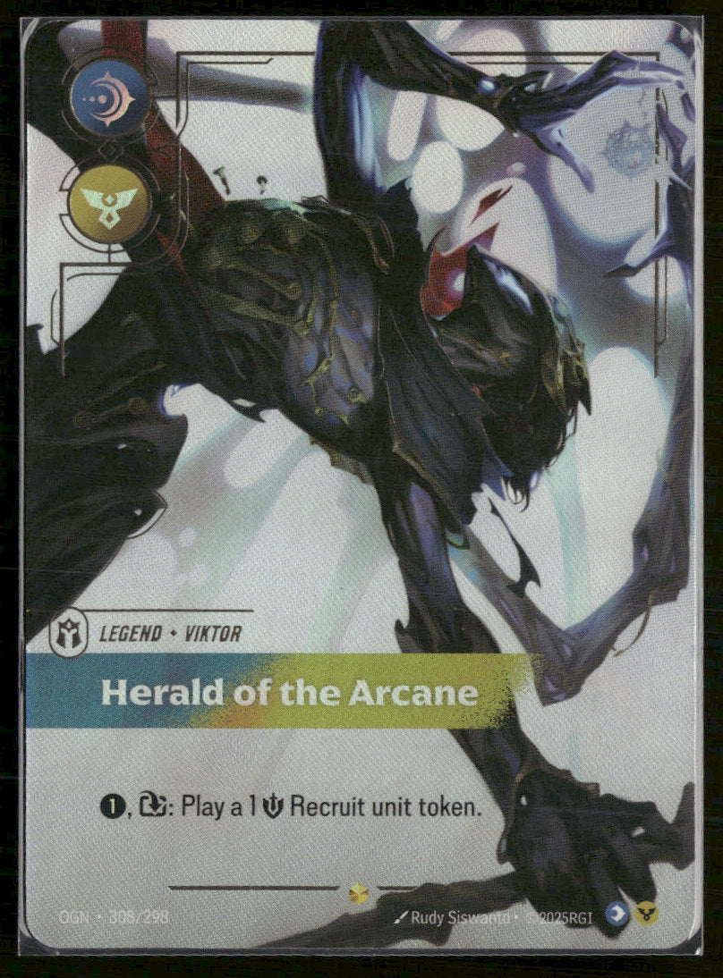 Viktor, Herald of the Arcane (Overnumbered) #308/298 - Riftbound