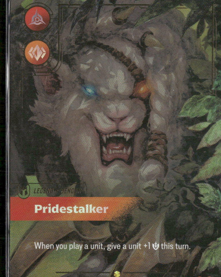 Rengar, Pridestalker (Overnumbered) #227/219 Showcase - Riftbound Unleashed