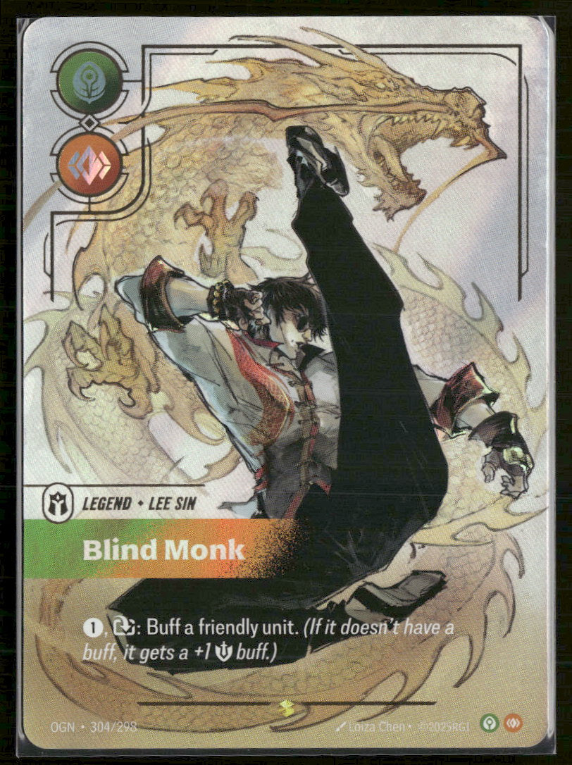 Blind Monk #304/298 Legendary - Riftbound Origins