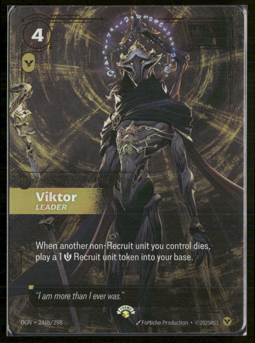 Viktor #246b/298 Legendary - Riftbound Origins