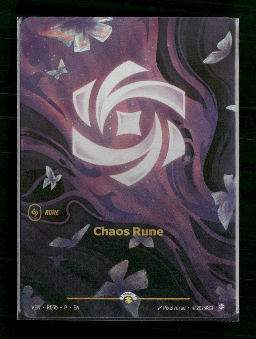 Chaos Rune (R05b) #R05b Foil - Riftbound Spiritforged