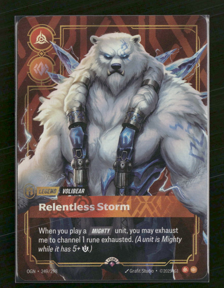 Volibear, Relentless Storm #249/298 Foil - Riftbound