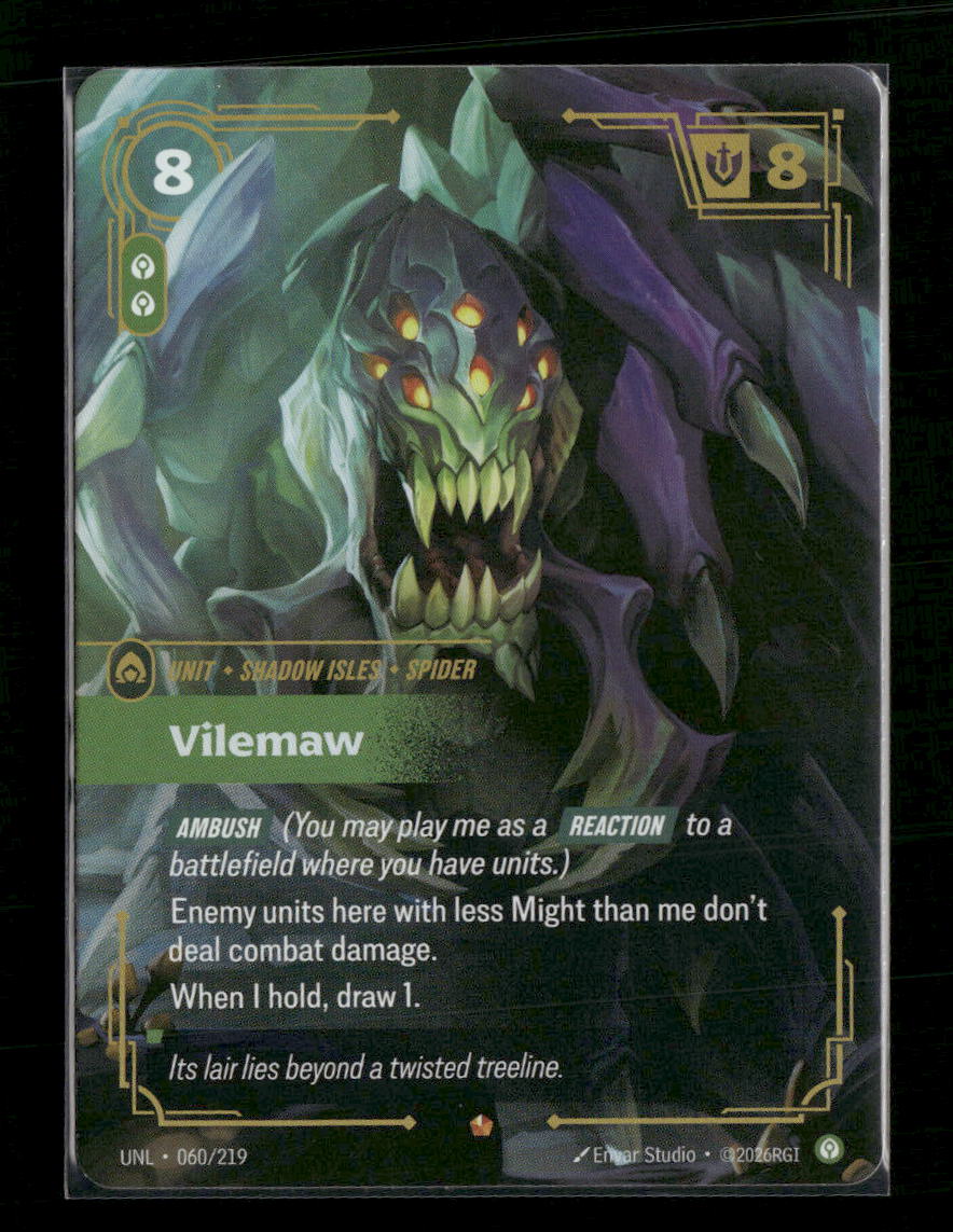 Vilemaw #060/219 Foil Epic - Riftbound Unleashed