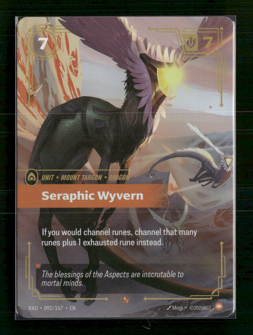 Seraphic Wyvern #092/167 Foil Epic - Riftbound Radiance