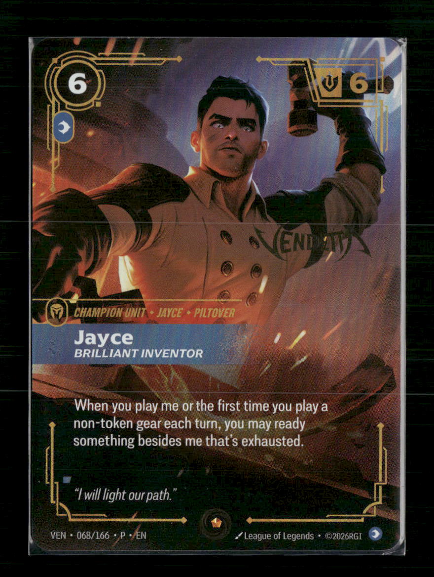 Jayce, Brilliant Inventor #068/166 Foil - Riftbound