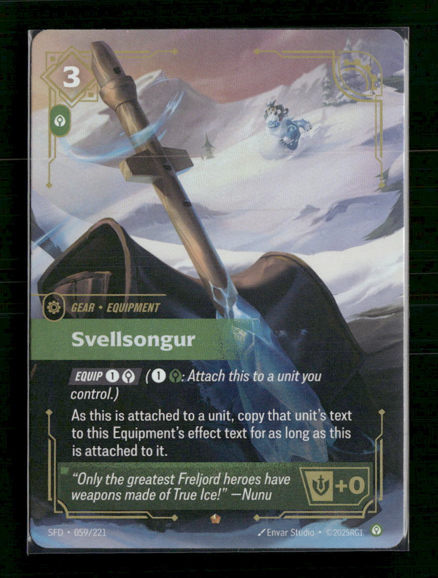 Svellsongur #059/221 Foil Epic - Riftbound Spiritforged