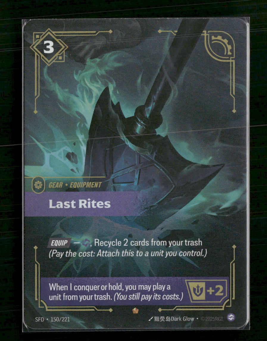 Last Rites #150/221 Foil Epic - Riftbound Spiritforged