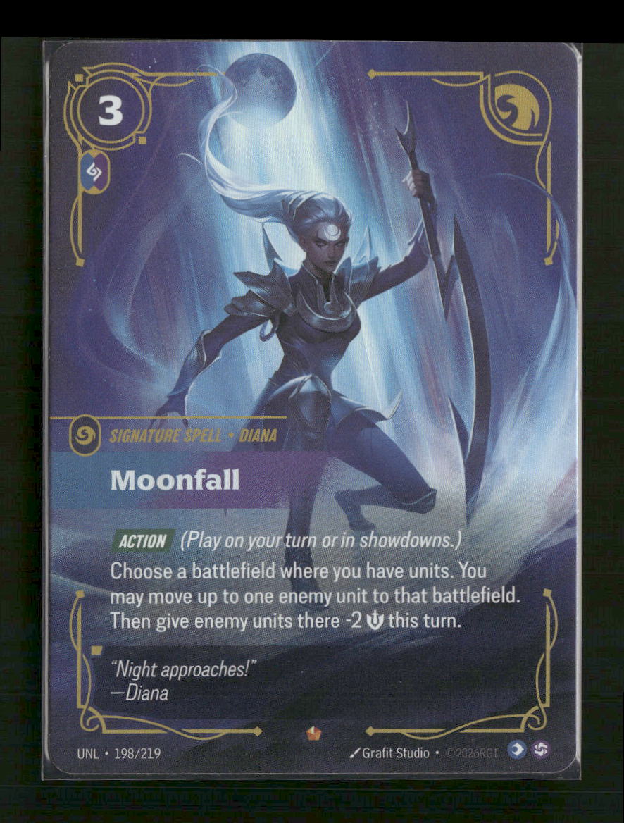 Moonfall #198/219 Foil Epic - Riftbound Unleashed