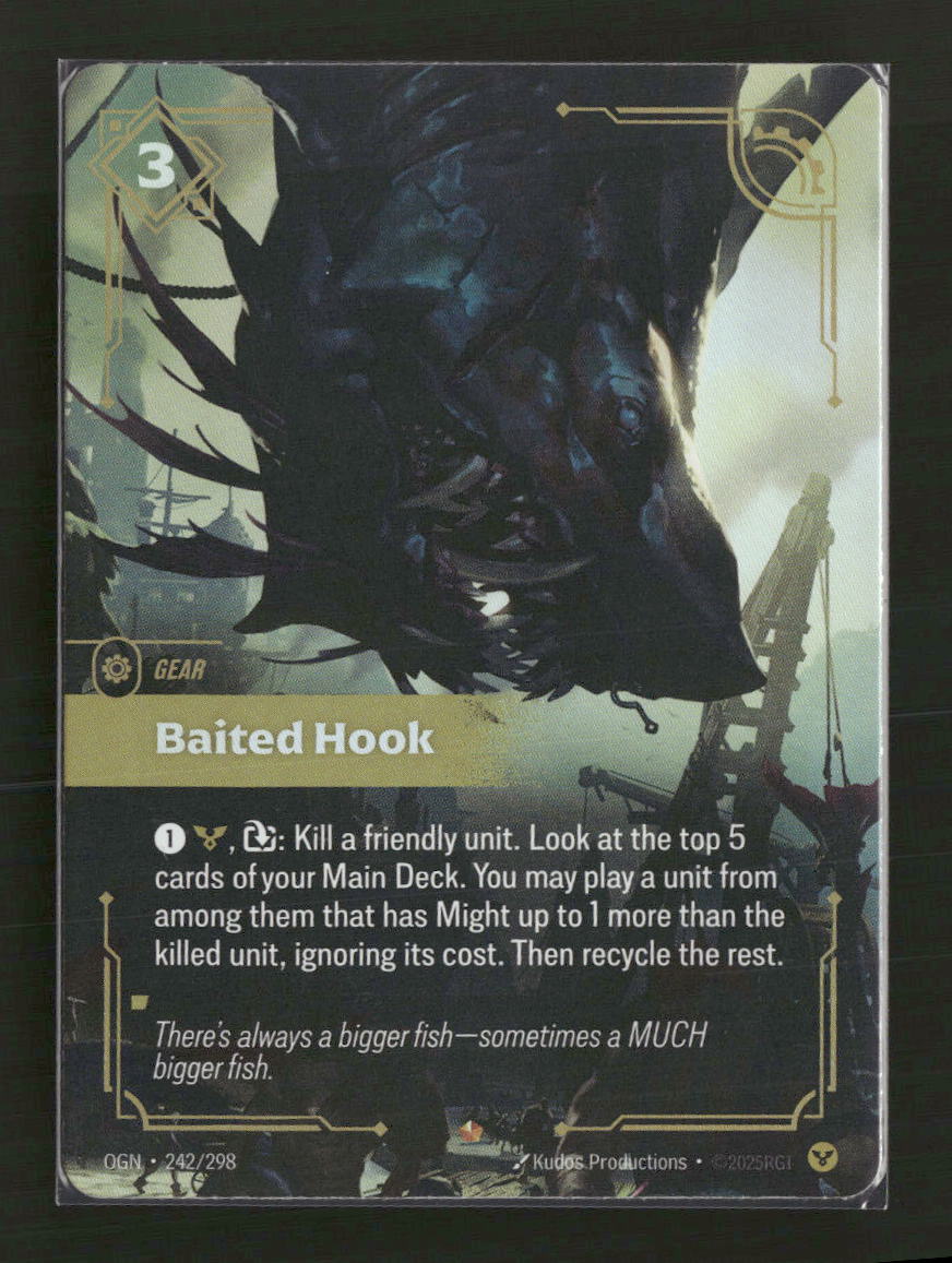 Baited Hook #242/298 Foil Epic - Riftbound Origins
