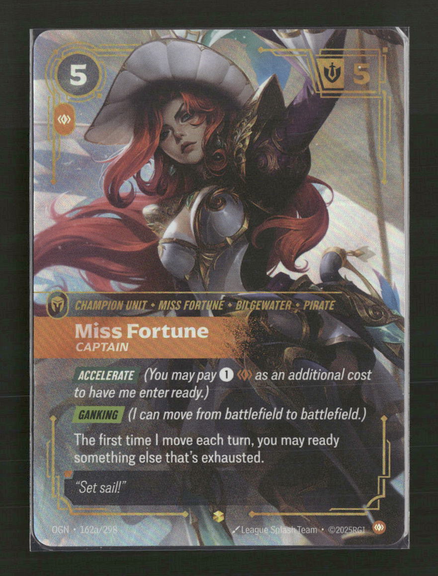 Miss Fortune, Captain (Alternate Art) #162a/298 Foil - Riftbound