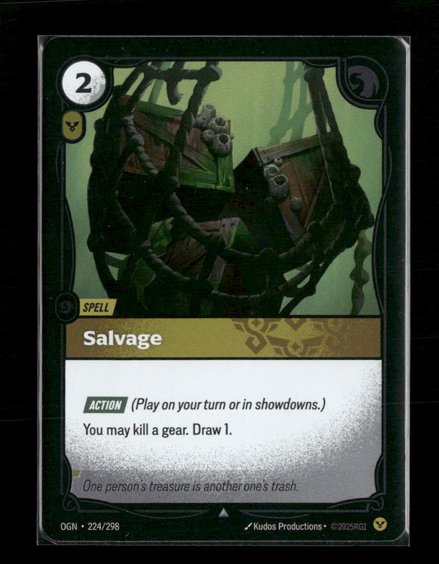 Salvage #224/298 Foil - Riftbound Origins