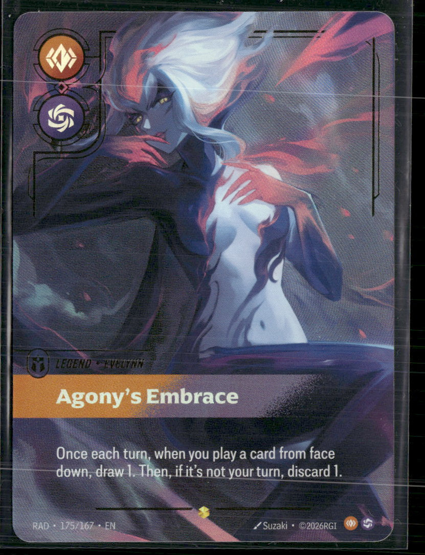 Evenlynn Overnumbered Agony's Embrace #175/167 - Riftbound