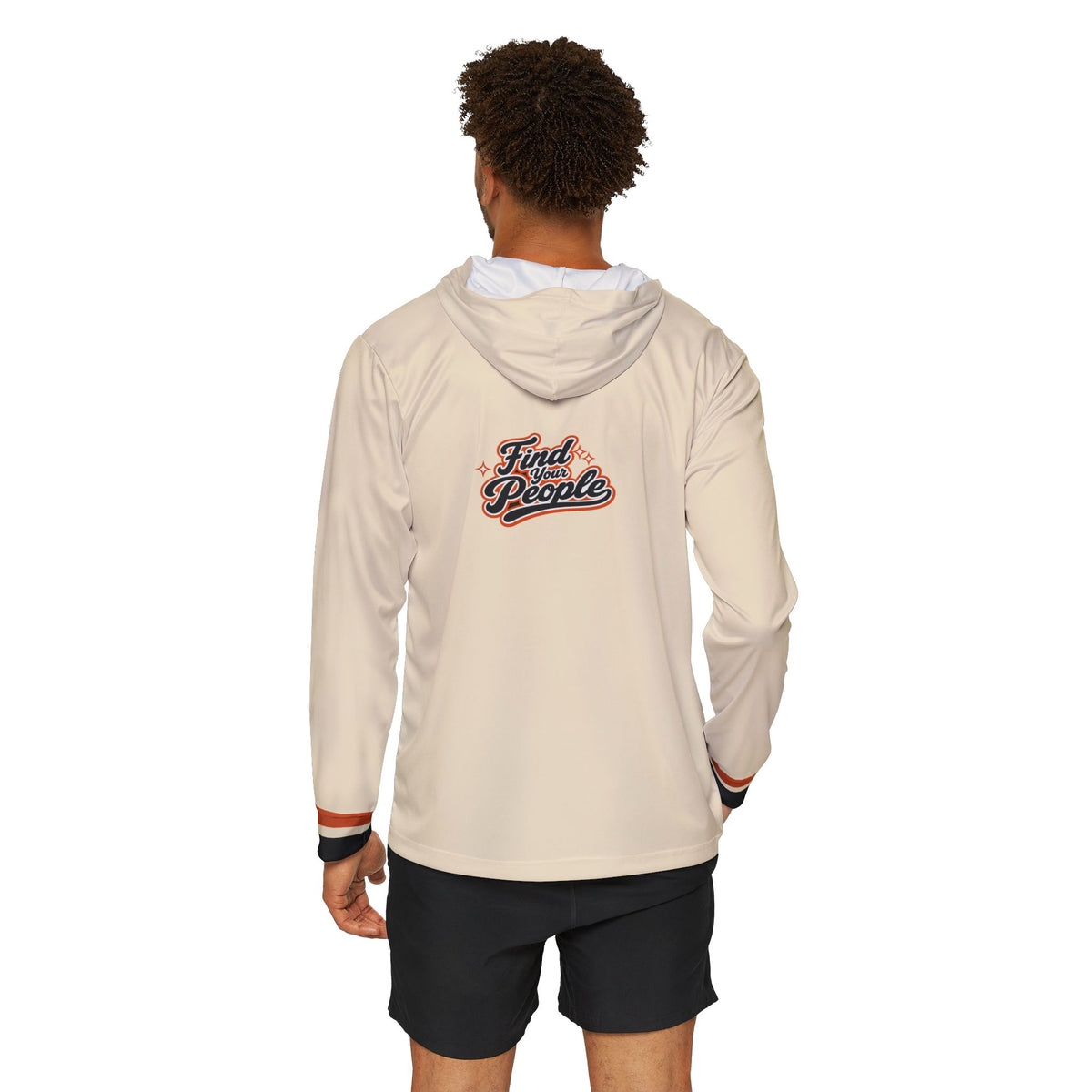 ORB Retro Stripe Warm-Up Hoodie (to 4XL)