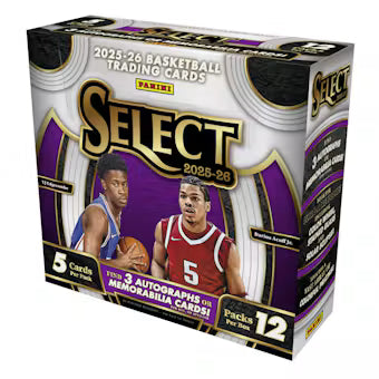 2025-26 Panini Select Basketball Hobby Box